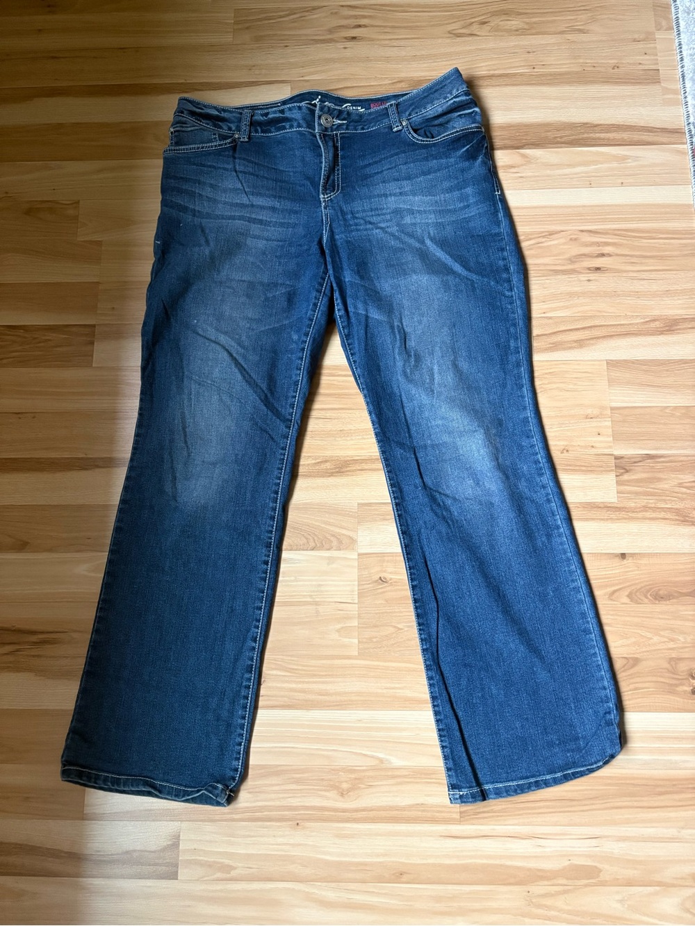 Classic Women's Blue Denim Jeans
